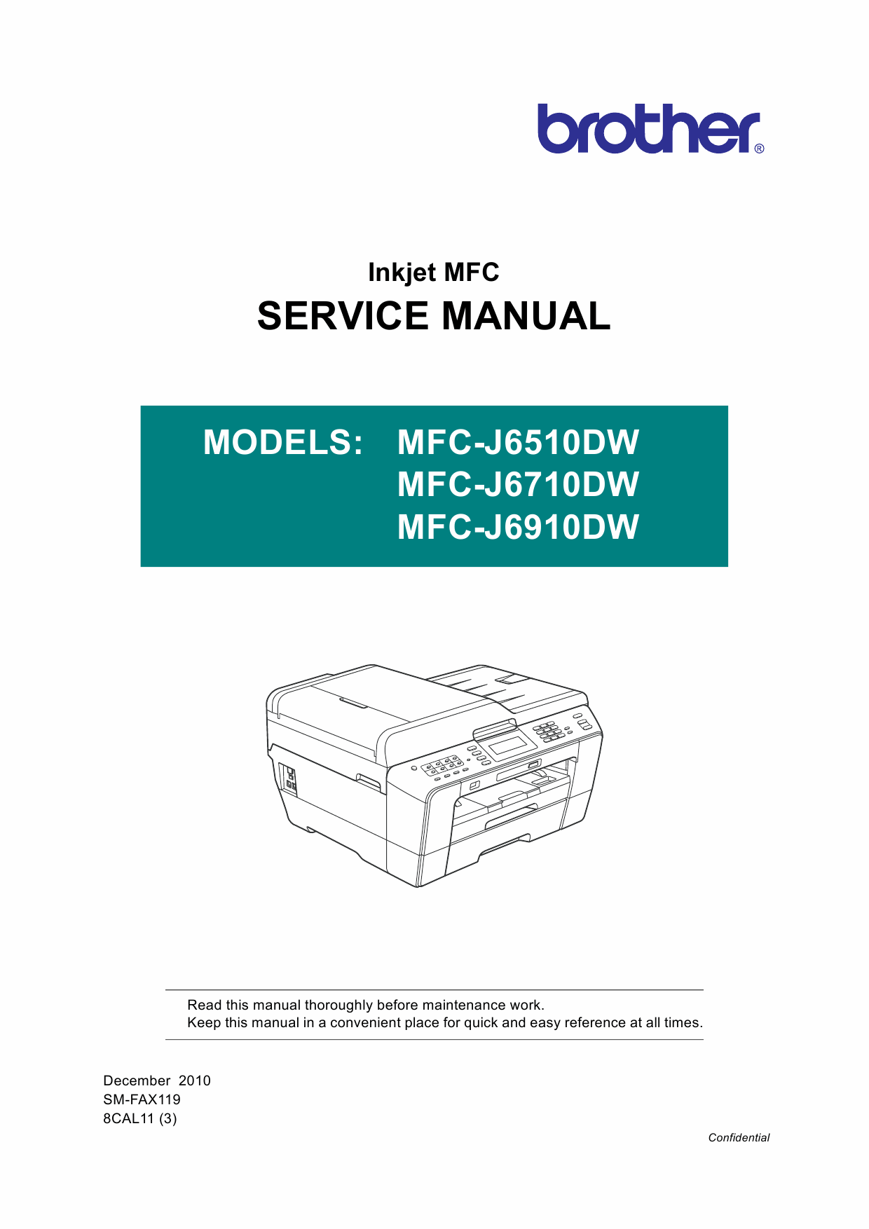 Brother Inkjet-MFC J6510 J6710 J6910 DW Service Manual-1